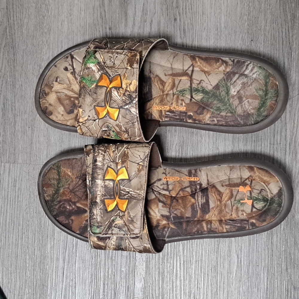 Men's Camo Under Armour Sandels